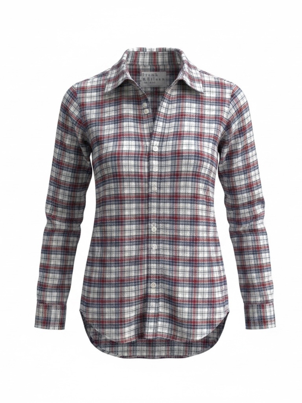 Frank & Eileen Plaid Shirt‎ in White, Red & Blue
